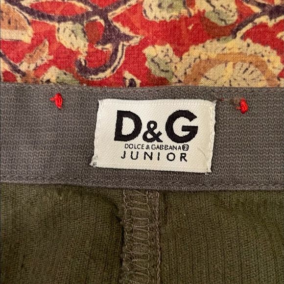 💕Dolce & Gabbana Girls’ mini mix media jean skirt. Sz 12 - Picture 11 of 12